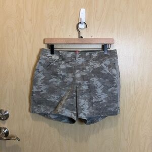 Spanx camo shorts